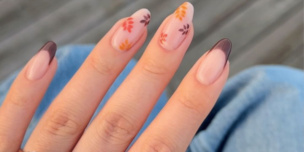 15 Autumn Leaf Nail Ideas That Match the Fall Foliage