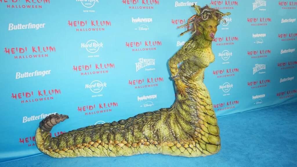 How Did Heidi Klum Become Medusa for Halloween? (Hint: It Took Six Months)