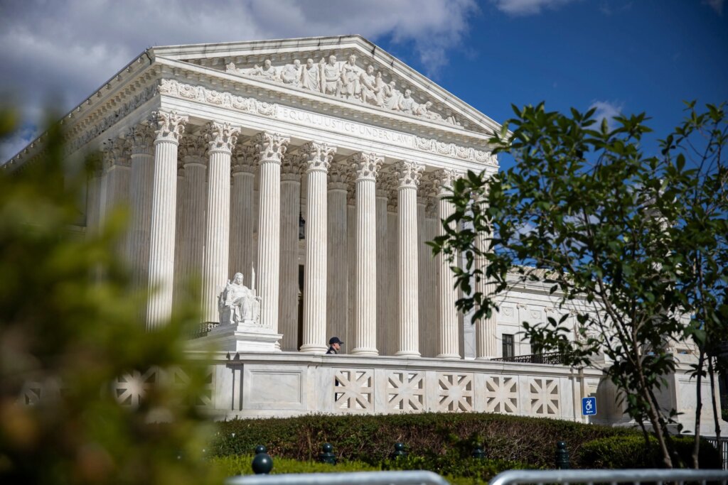 Justices debate protections for contractors from some suits for mishaps in war zone